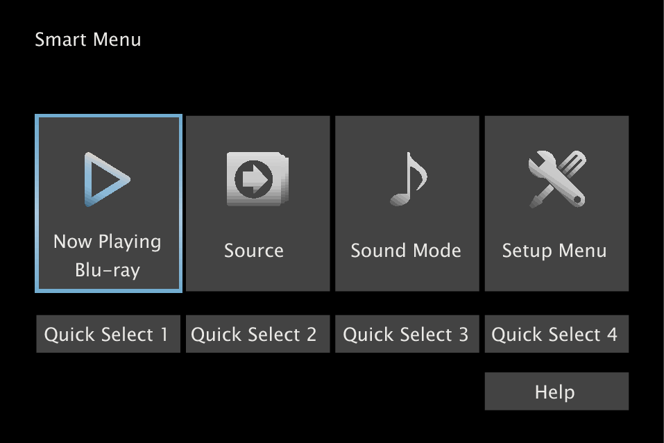 GUI Smart Menu X2200WE3